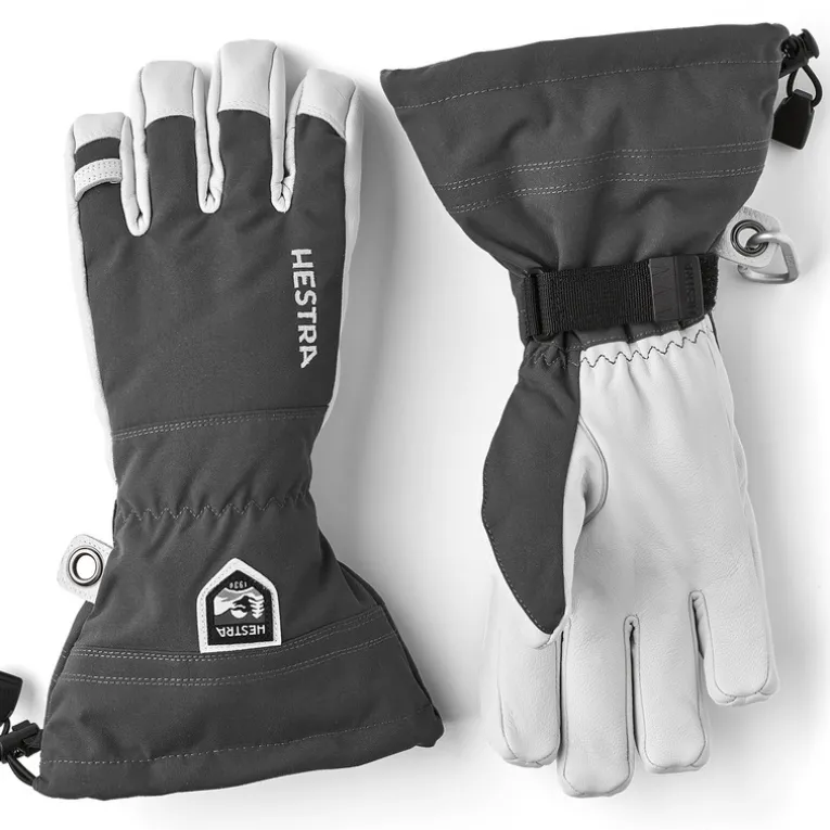 Army Leather Heli Ski Handschuhe