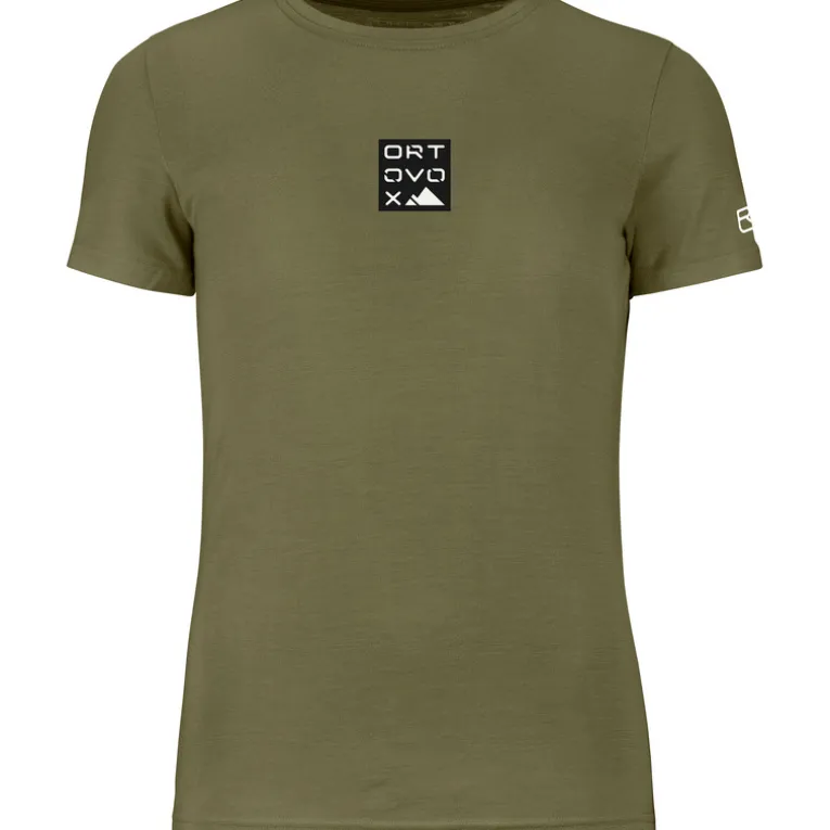 Damen 185 Merino Square T-Shirt