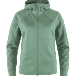 Damen Abisko Grid Fleece Hoodie Jacke
