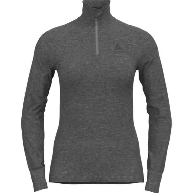 Damen Active Warm Half Zip Longsleeve