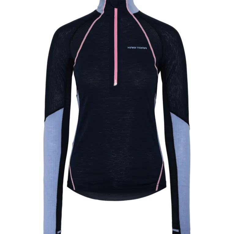 Damen Alma Half Zip Longsleeve