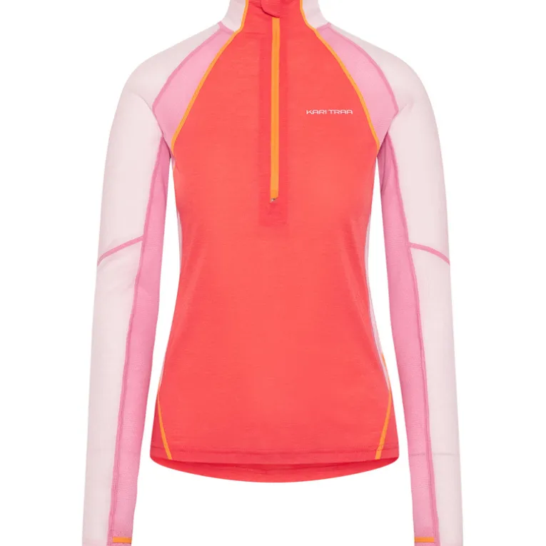 Damen Alma Half Zip Longsleeve