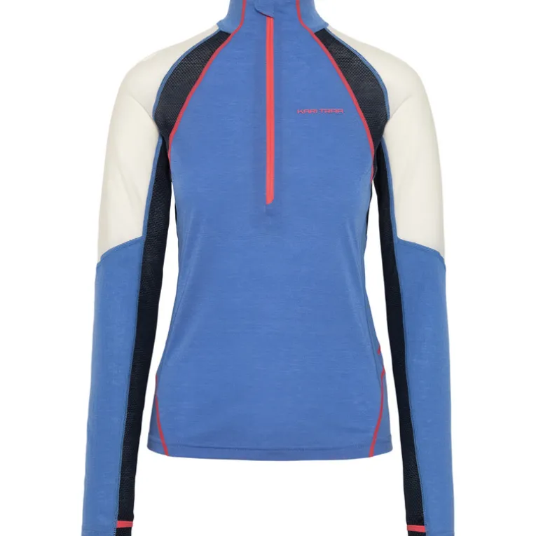 Damen Alma Half Zip Longsleeve