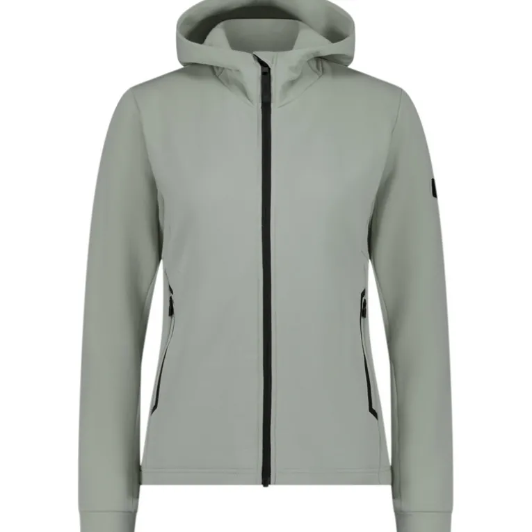 Damen Arcadia Merino Fleece Hoodie Jacke