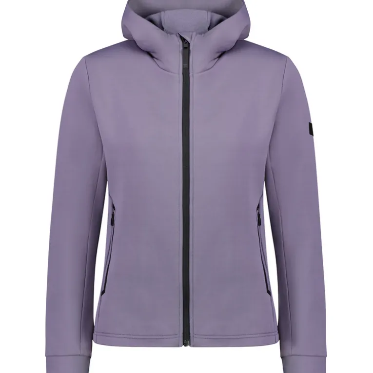 Damen Arcadia Merino Fleece Hoodie Jacke