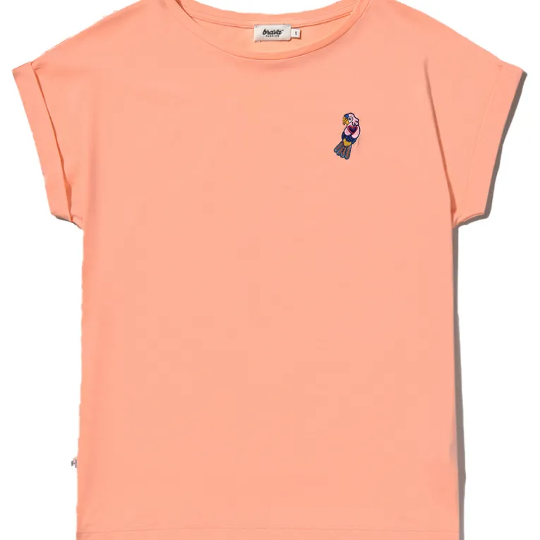Damen Asis Parrot Scoop T-Shirt