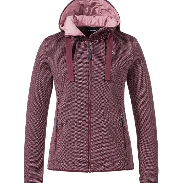 Damen Aurora Fleece Hoodie Jacke