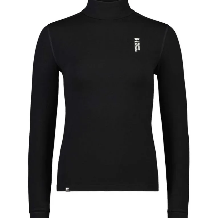 Damen Cascade Merino Flex 200 Mock Neck Longsleeve
