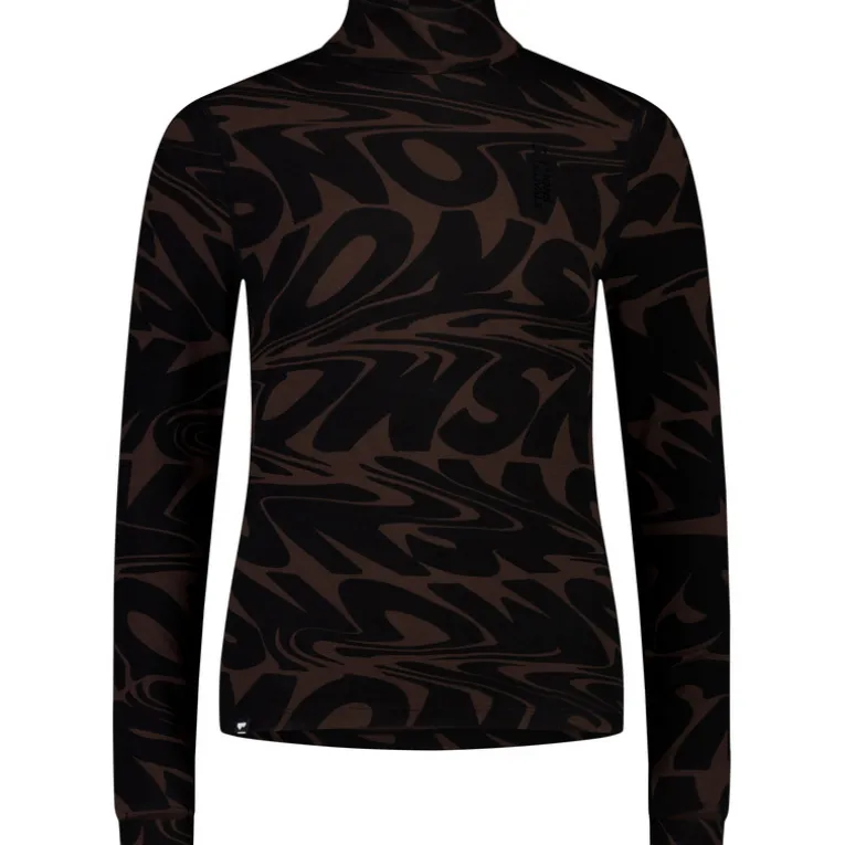 Damen Cascade Merino Flex 200 Mock Neck Longsleeve