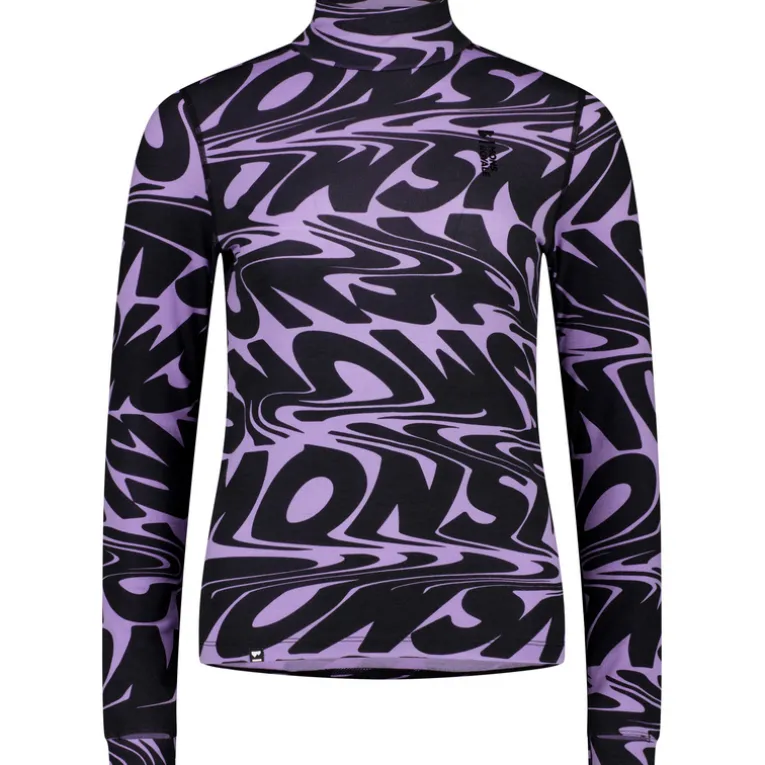 Damen Cascade Merino Flex 200 Mock Neck Longsleeve