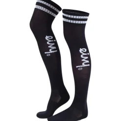 Damen Cheerleader Over Knee Wool Socken