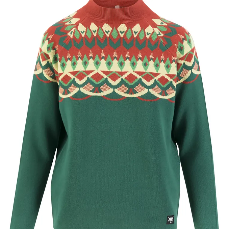 Damen Cold Day Warm Heart Pullover