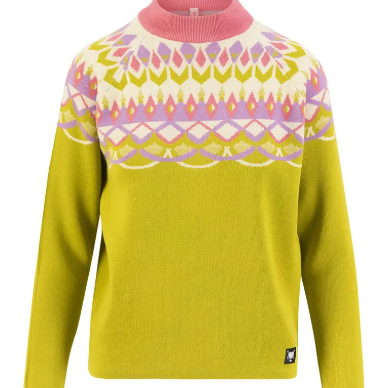 Damen Cold Day Warm Heart Pullover