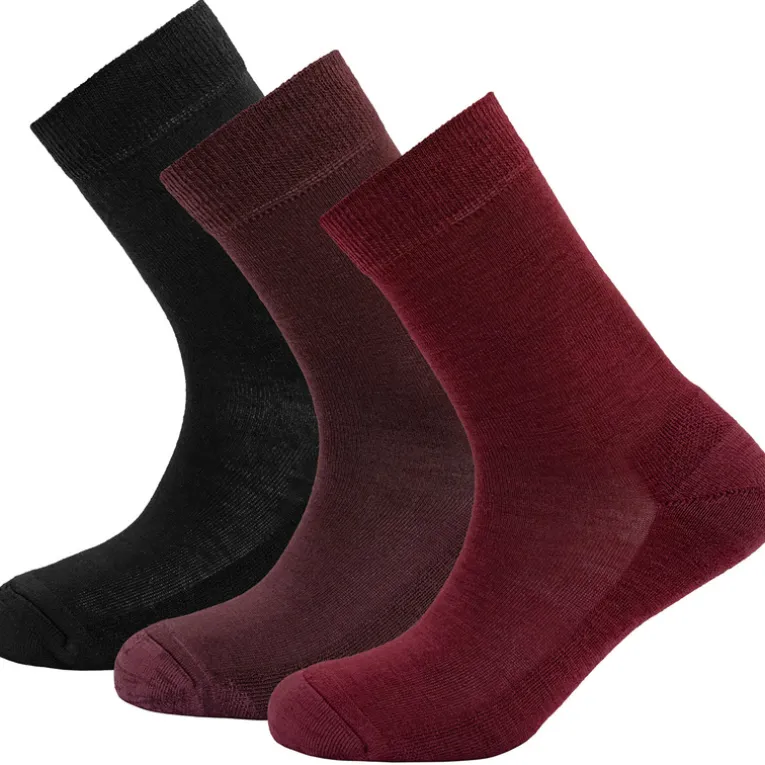 Damen Daily Merino Medium 3er Pack Socken