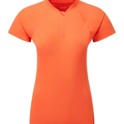 Damen Dart Nano Zip T-Shirt