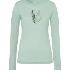 Damen Deer Art Longsleeve