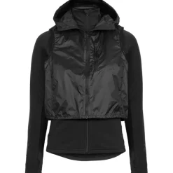 Damen Discipline Running 2 in 1 Hybrid Jacke