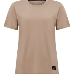 Damen Eagle Logo Patch T-Shirt