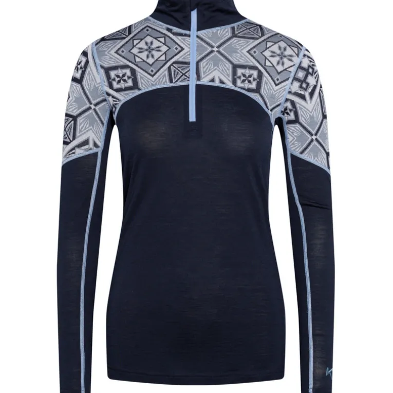 Damen Eloise Half Zip Longsleeve