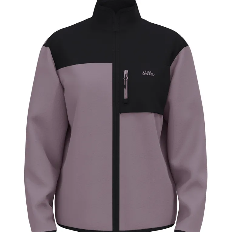 Damen Essential High Pile Blocked Jacke