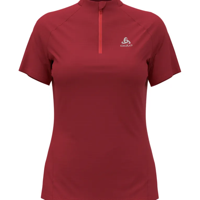 Damen Essential Trail 1/2 Zip T-Shirt