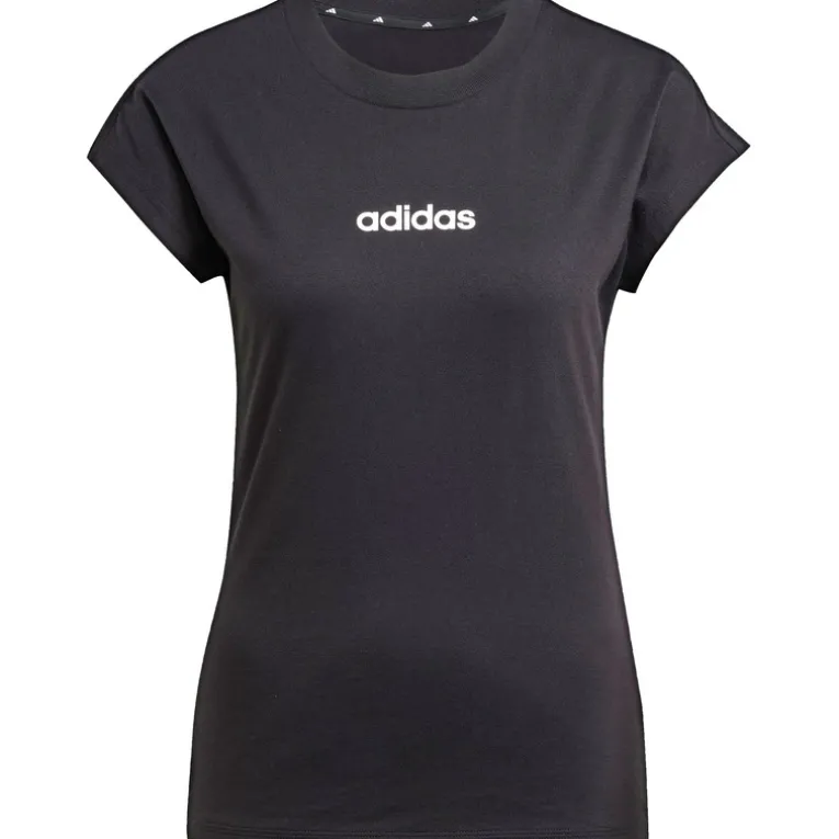 Damen Essentials Linear Cotton T-Shirt