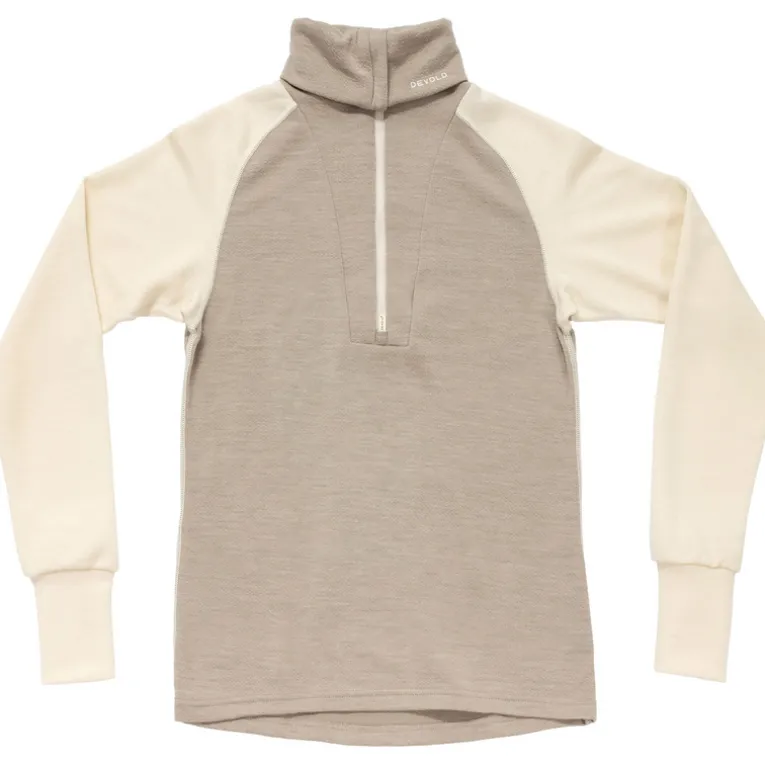 Damen Expedition Merino Silk Zip Longsleeve