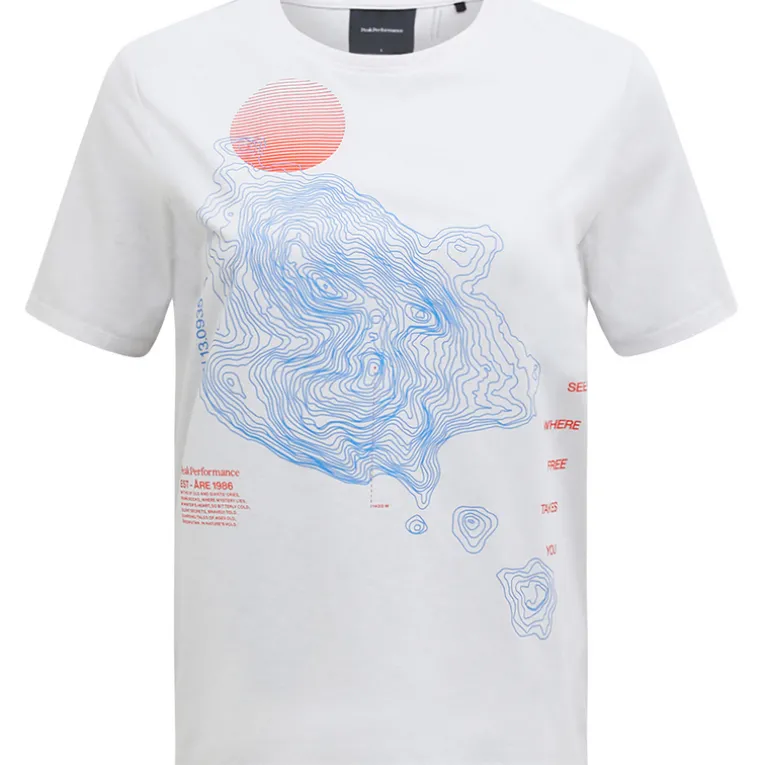 Damen Explore Graphic T-Shirt