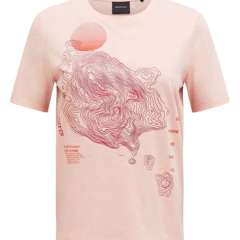 Damen Explore Graphic T-Shirt