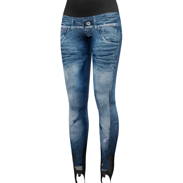 Damen Falls Printed Hose