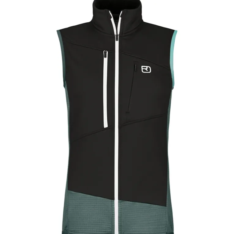 Damen Fleece Grid Weste
