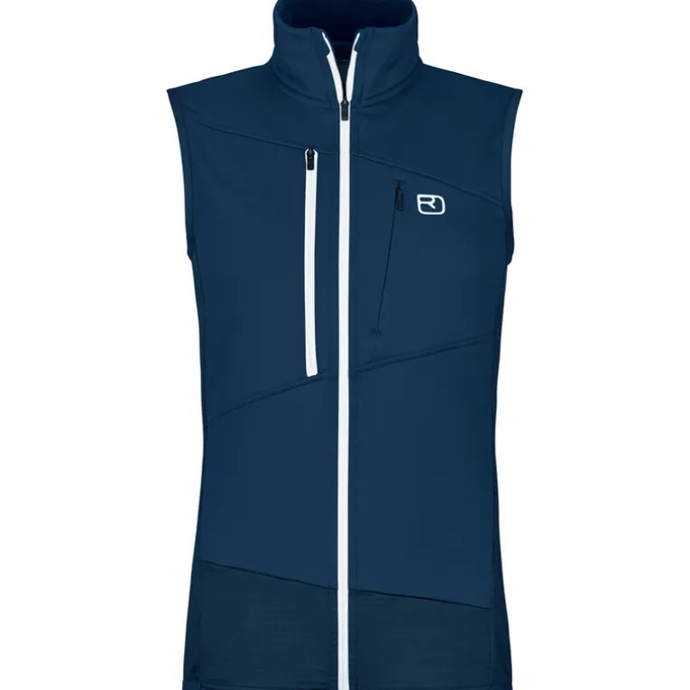 Damen Fleece Grid Weste