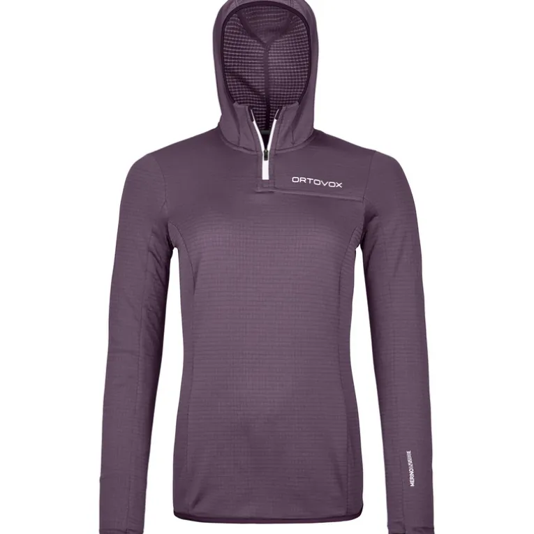 Damen Fleece Light Grid ZN Hoodie
