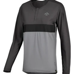 Damen Flow XTG Longsleeve Henley Trikot