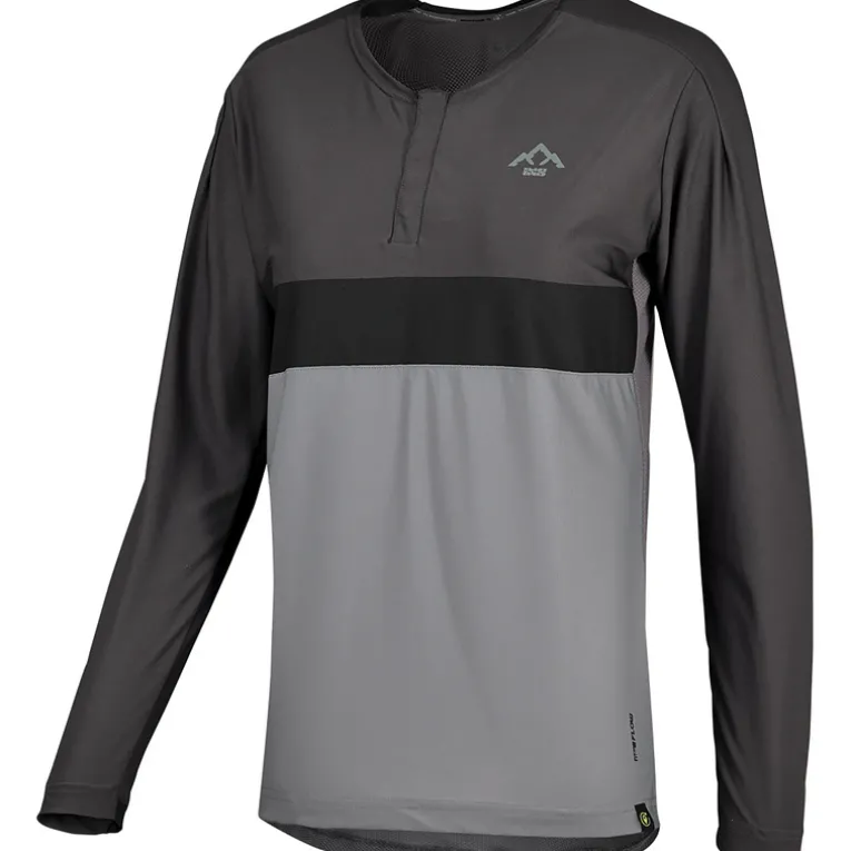 Damen Flow XTG Longsleeve Henley Trikot
