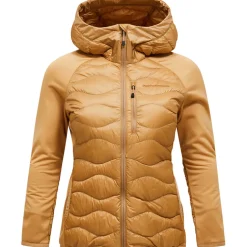 Damen Helium Down Hybrid Hoodie Jacke