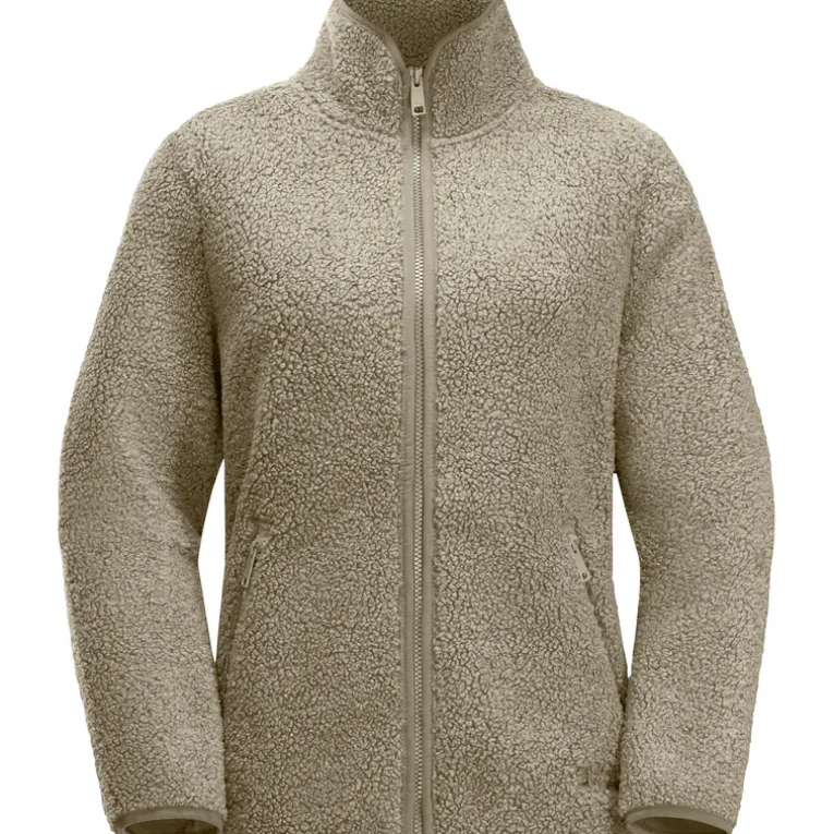 Damen High Curl Jacke