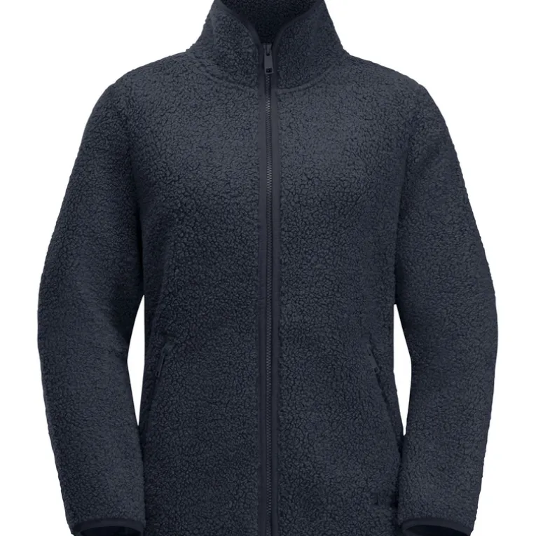 Damen High Curl Jacke