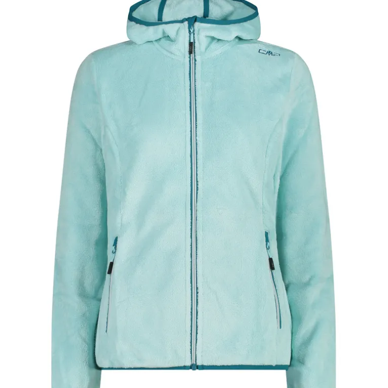 Damen Highloft Hoodie Jacke
