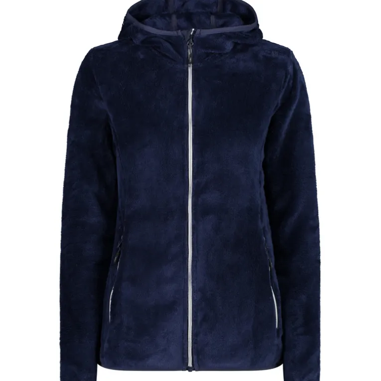 Damen Highloft Hoodie Jacke