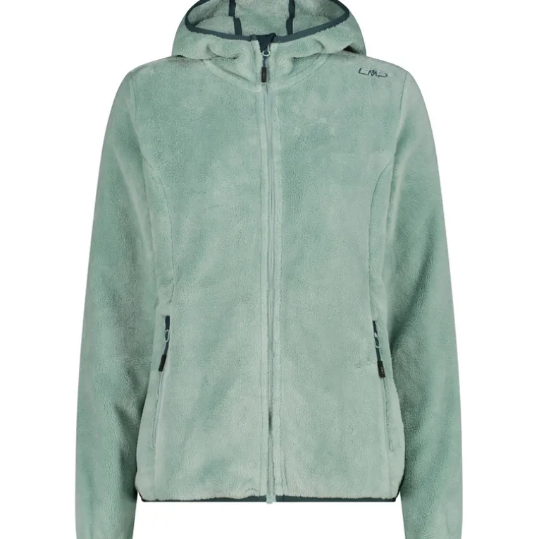 Damen Highloft Hoodie Jacke