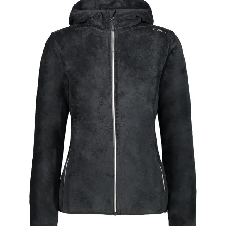 Damen Highloft Hoodie Jacke