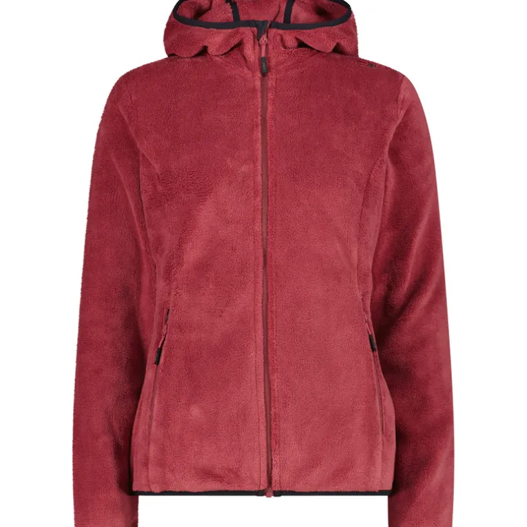 Damen Highloft Hoodie Jacke