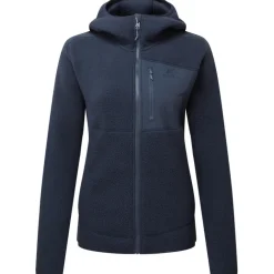 Damen Highpile Hoodie Jacke