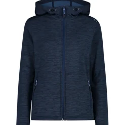 Damen Hoodie Fleece Jacke