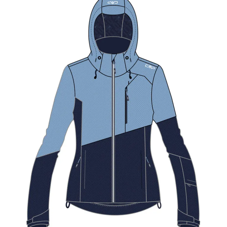 Damen Hoodie Jacke