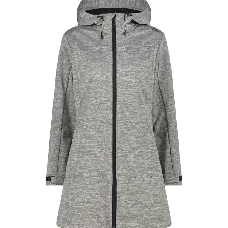 Damen Hoodie Mantel