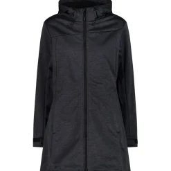 Damen Hoodie Mantel