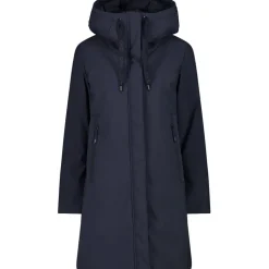 Damen Hoodie Mantel