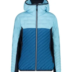 Damen Hybrid Hoodie Jacke